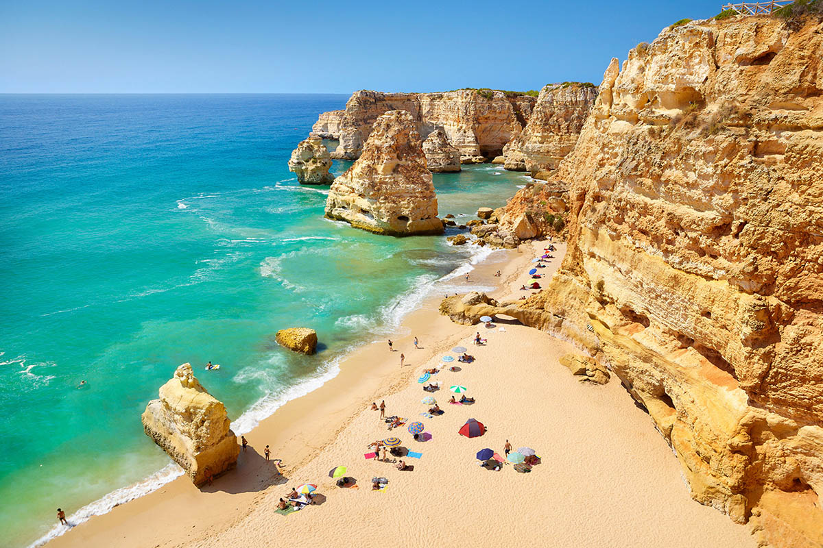 пляж marinha